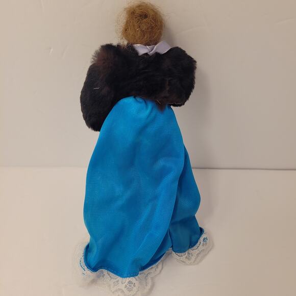 Primitive Handmade Vintage Cloth Handsewn Lot Of 2 Dolls 2 Pair Shoes 7 Inches - Picture 7 of 16